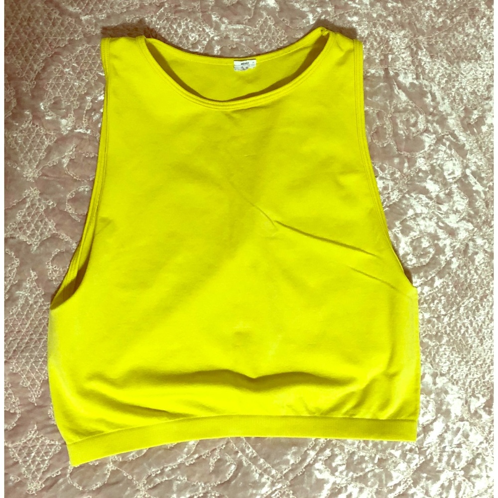 Forever 21 crop workout tee